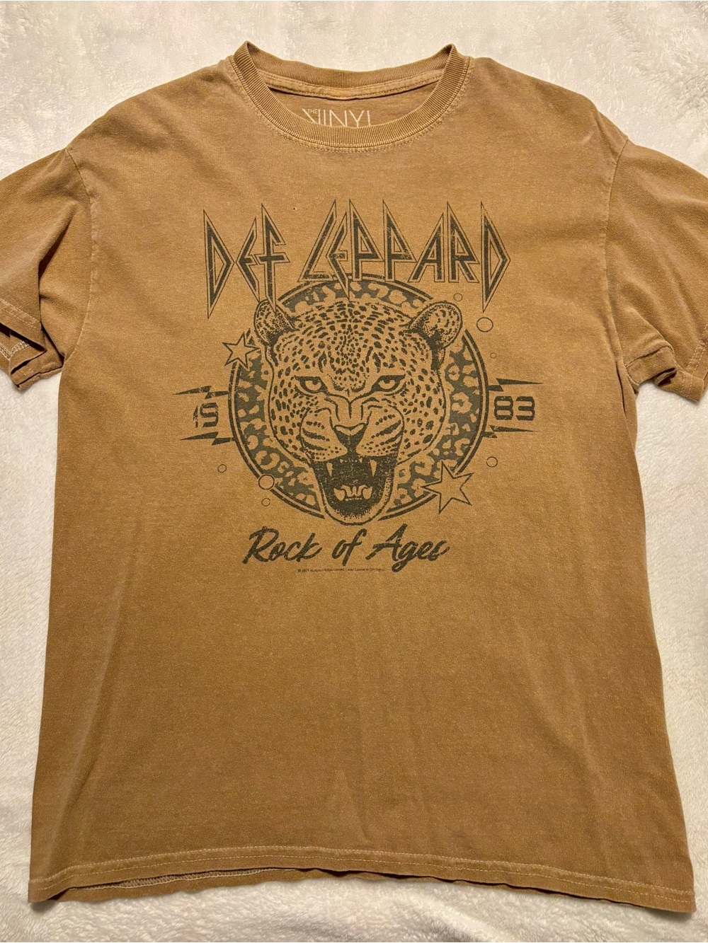 Rock of Ages Brown Graphic Tee